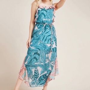 Farm Dress from Anthropologie - Tropical Print